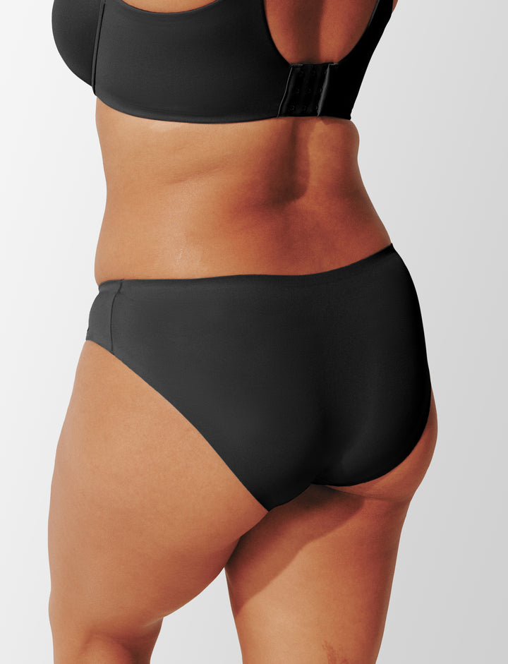 ComfortStretch Bikini - Black - Nylon/spandex - ThirdLove,model5