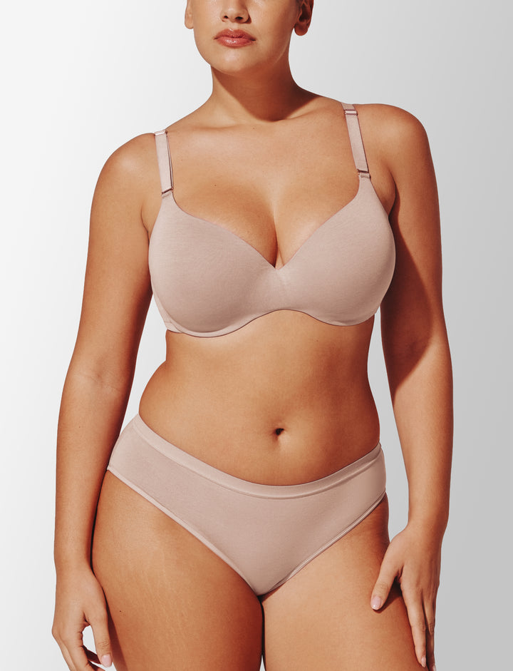 Organic Cloud Cotton T-Shirt Bra