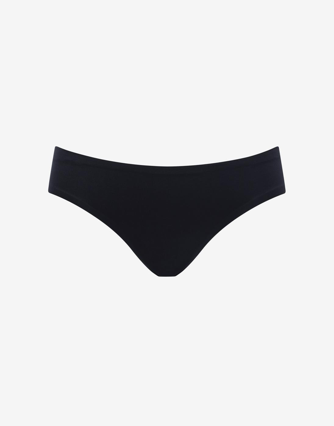 ComfortStretch Thong - Black - Nylon/spandex - ThirdLove