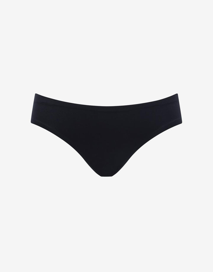 ComfortStretch Thong - Black - Nylon/spandex - ThirdLove