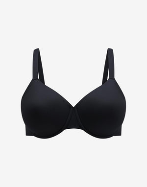 ComfortStretch Smoothing Full Coverage Bra, Black - Thirdlove - Nylon/Spandex
