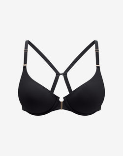 ComfortStretch Front Close T-Shirt Bra, Black - Thirdlove - Nylon/Spandex