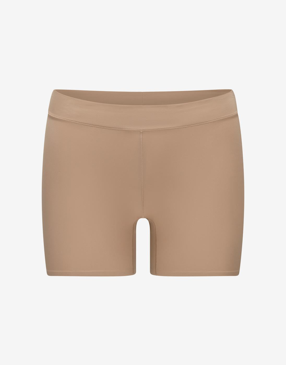 ComfortStretch Smoothing Anti-Chafe Shorts - Taupe - Nylon/spandex - ThirdLove