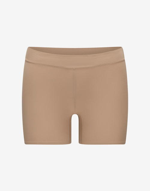 ComfortStretch Smoothing Anti-Chafe Shorts - Taupe - Nylon/spandex - ThirdLove