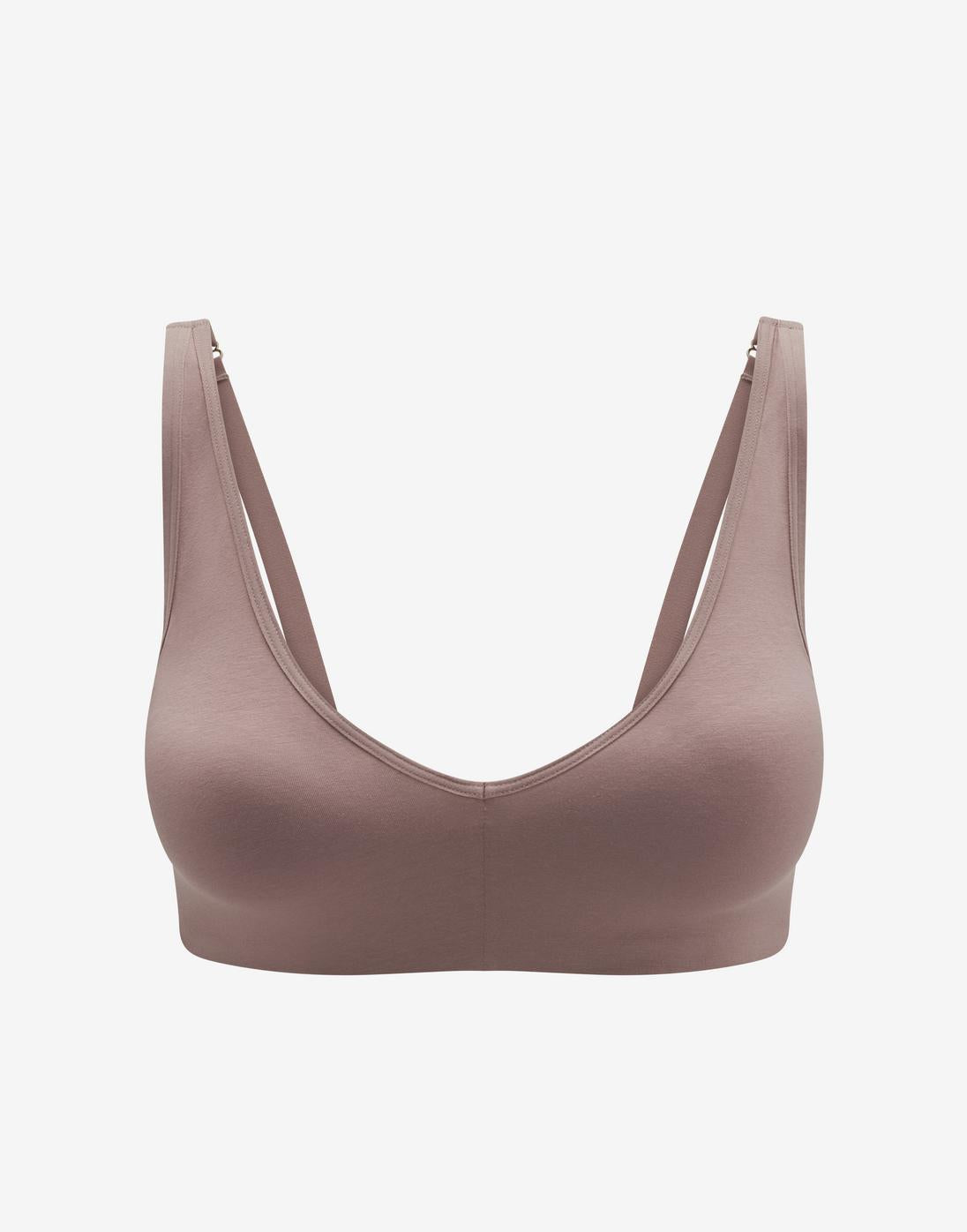 Organic Cloud Cotton Wireless Bra, Twilight - Thirdlove - Organic Cotton/Spandex