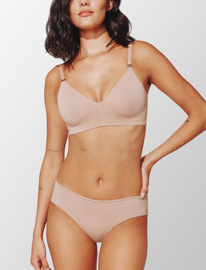 Organic Cloud Cotton Wireless Nursing Bra