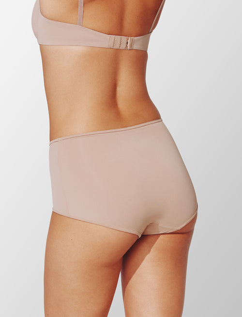 24/7® Brief - Taupe - Nylon/spandex - ThirdLove,model3