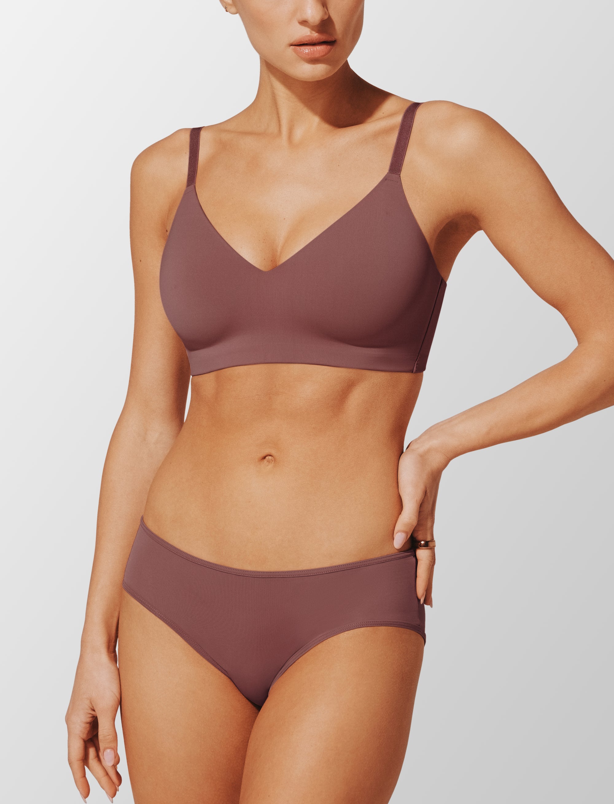 24/7® Classic Wireless Bra, Sienna - Thirdlove - Nylon/Spandex,modelFFF