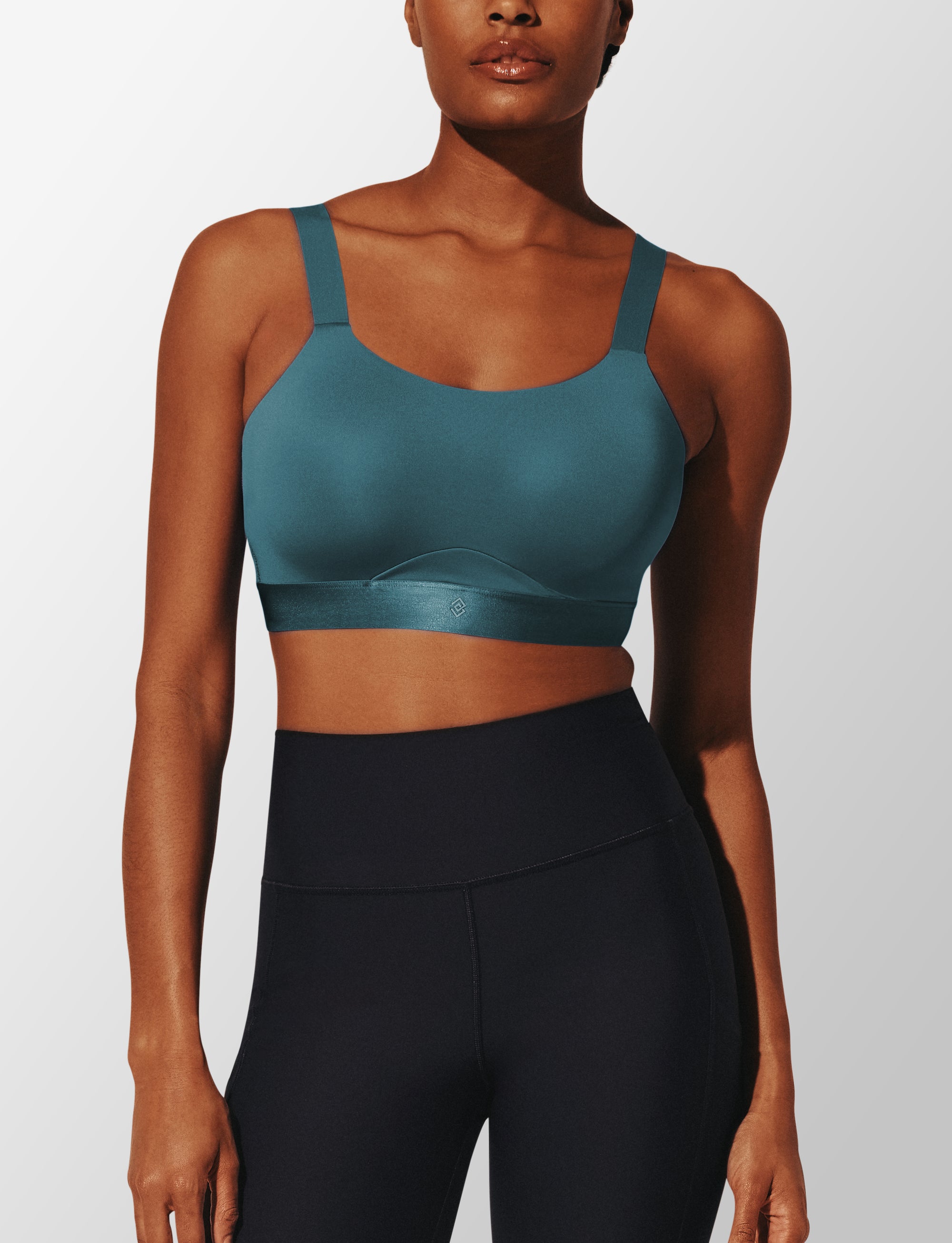 Kinetic Adjustable Sports Bra, Jade - Thirdlove - Polyester/Spandex,modelAAA
