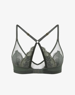 All Day Lace Racerback Bralette