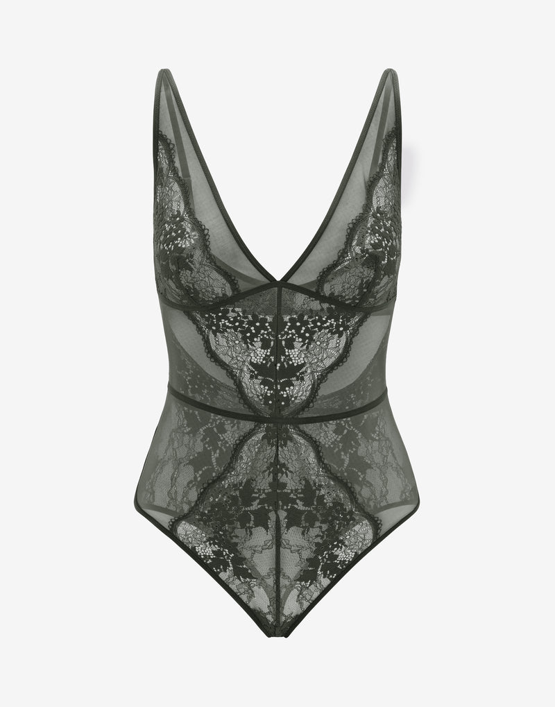 All Day Lace Unlined Bodysuit