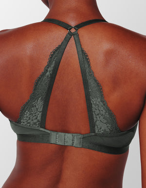 All Day Lace Racerback Bralette