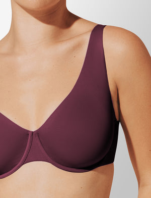 24/7® Classic Second Skin Unlined Bra