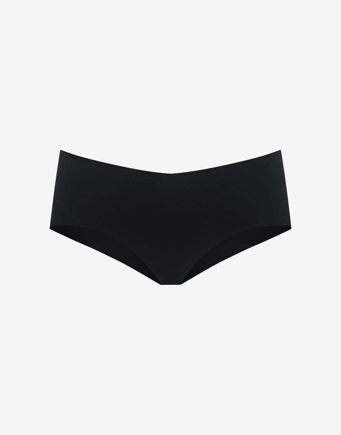 Zero Edge No-Show Cheeky, Black - Thirdlove - 50% nylon/50% Spandex