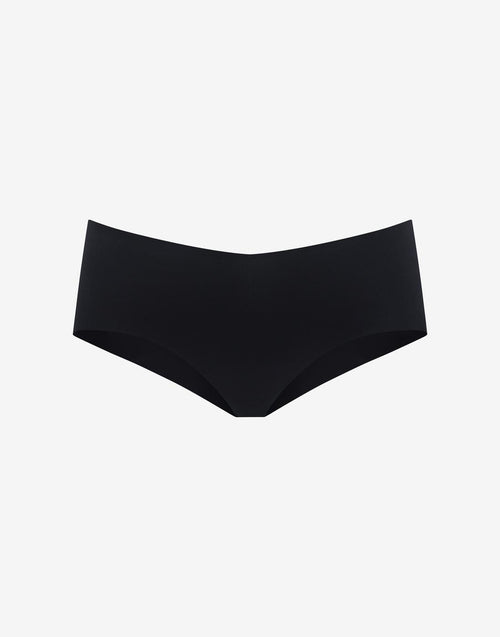 Zero Edge No-Show Cheeky, Black - Thirdlove - 50% nylon/50% Spandex