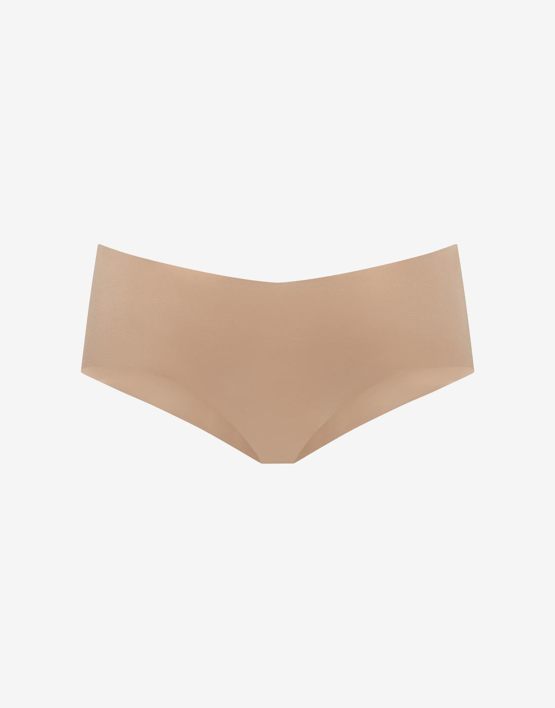 Zero Edge No-Show Cheeky, Taupe - Thirdlove - 50% nylon/50% Spandex