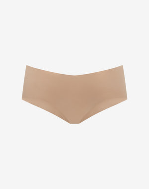 Zero Edge No-Show Cheeky, Taupe - Thirdlove - 50% nylon/50% Spandex