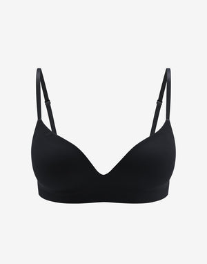 Black Zero Edge Wireless Push-Up Bra – Thirdlove