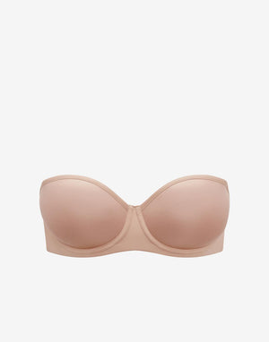 24/7™ Classic Strapless Bra, Taupe - Thirdlove - Nylon/Spandex