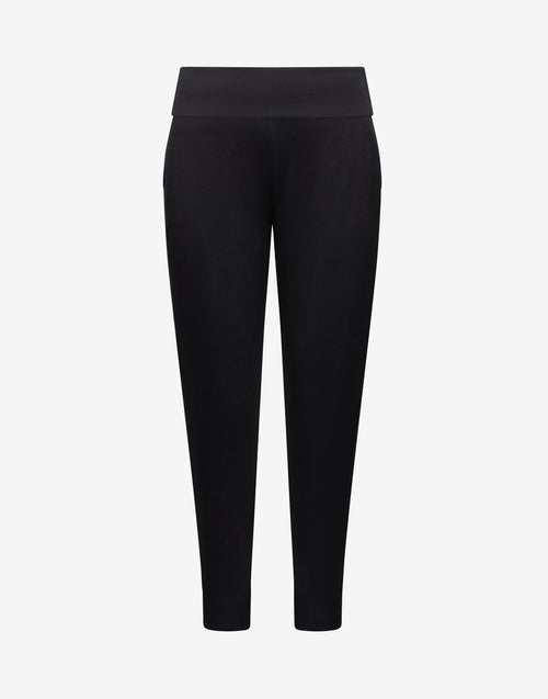 WonderKnit™ Pajama Bottom - Black - Nylon/spandex; polyester -Thirdlove
