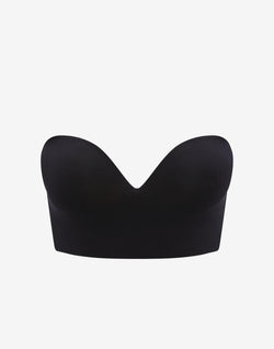 Zero Edge™ Strapless Bustier Bra, Black - Thirdlove