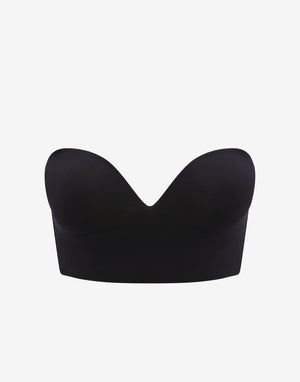 Zero Edge™ Strapless Bustier Bra, Black - Thirdlove