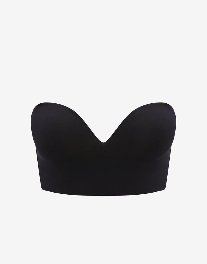 Zero Edge™ Strapless Bustier Bra, Black - Thirdlove