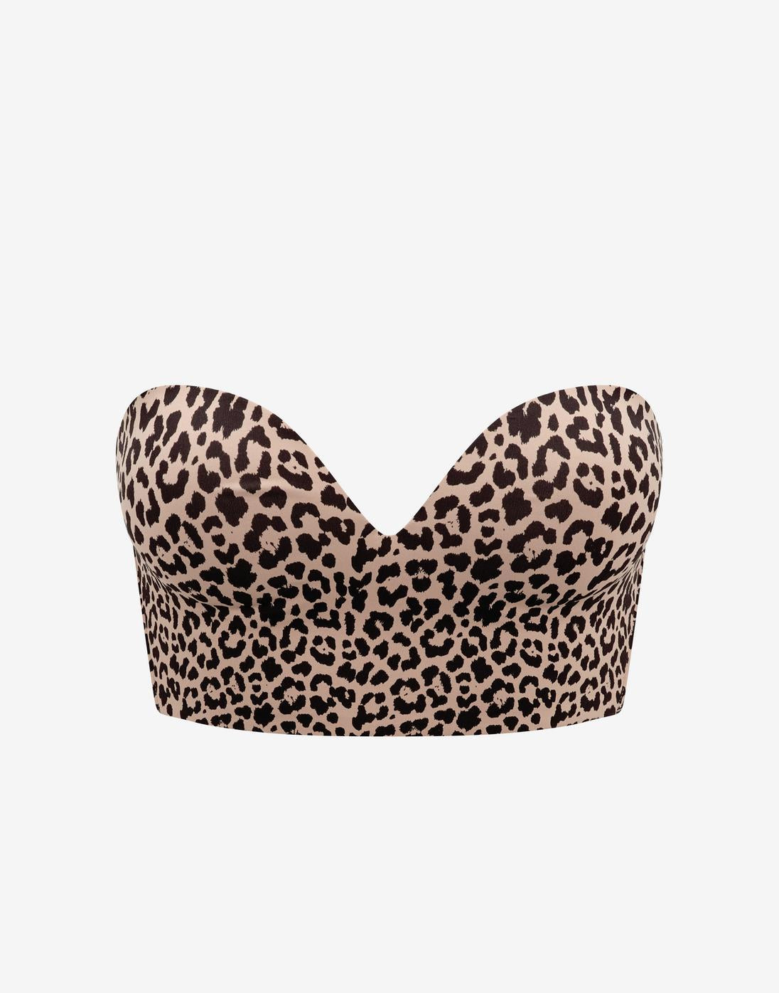 Zero Edge™ Strapless Bustier Bra, Leopard - Thirdlove