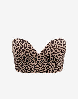Zero Edge™ Strapless Bustier Bra, Leopard - Thirdlove