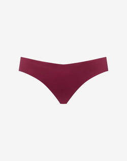 Zero Edge™ No-Show Thong - Ruby - Nylon/spandex - ThirdLove