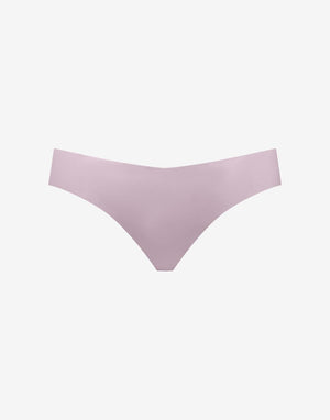 Zero Edge™ No-Show Thong - Violet Ice - Nylon/spandex - ThirdLove