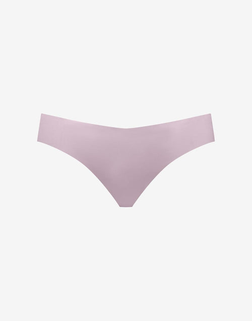 Zero Edge™ No-Show Thong - Violet Ice - Nylon/spandex - ThirdLove