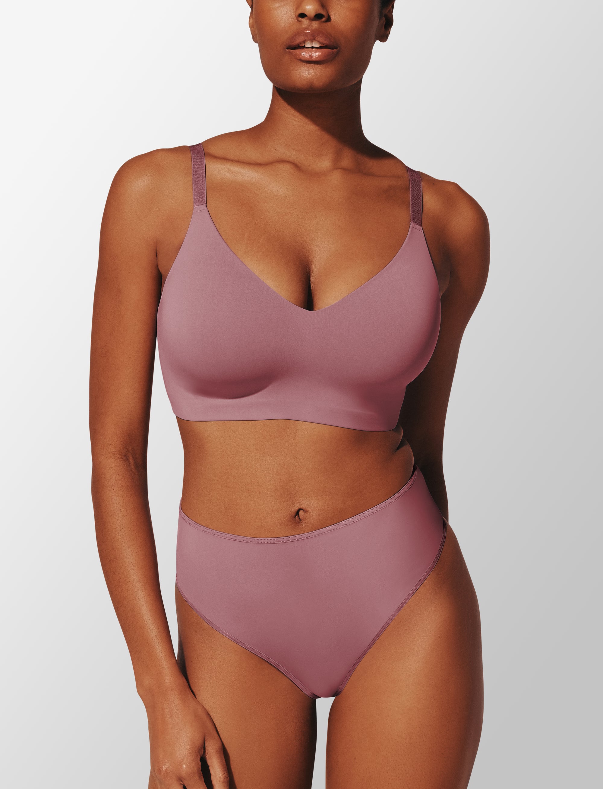 24/7® Classic Wireless Bra, Blush  - Thirdlove - Nylon/Spandex,modelAAA