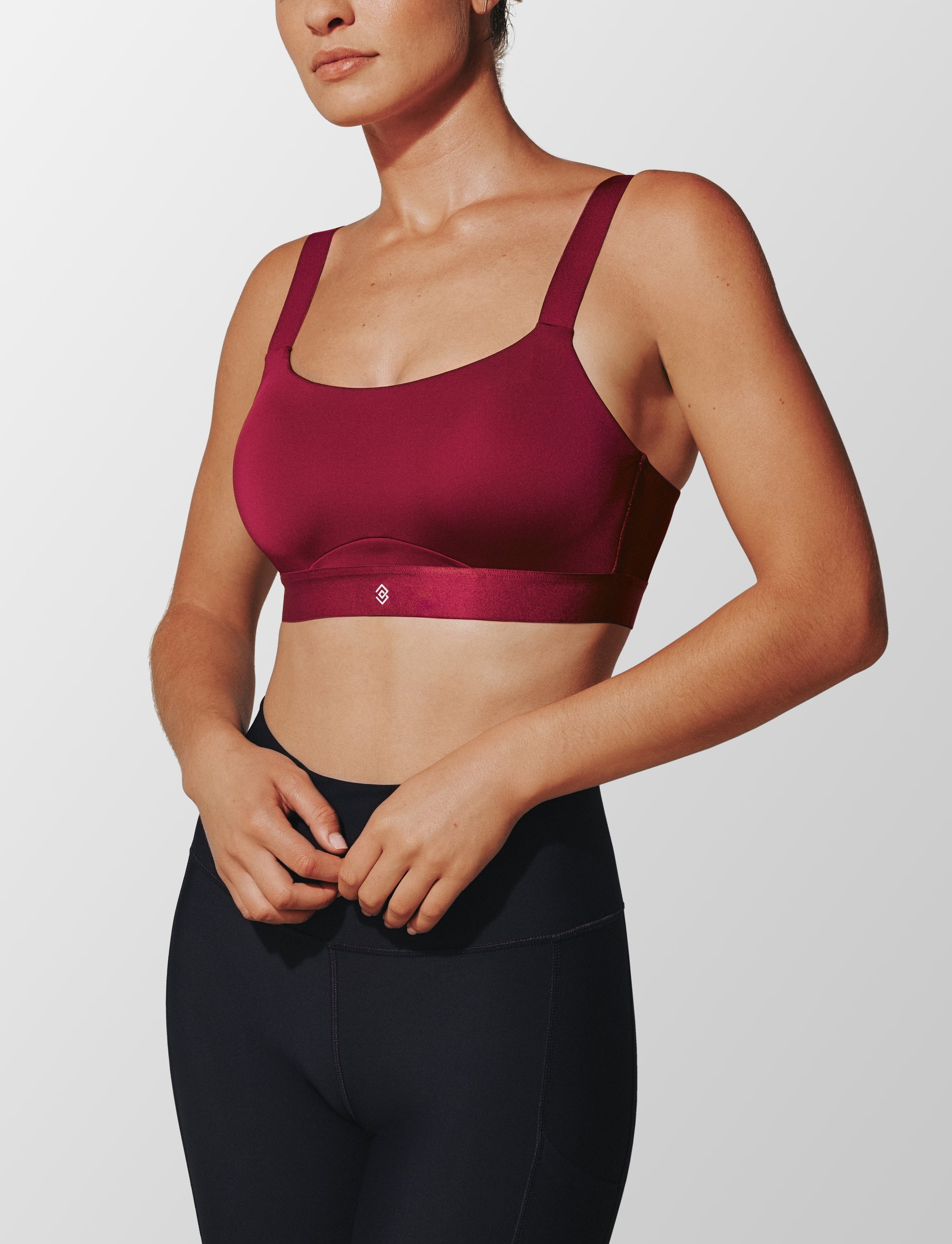 Kinetic Adjustable Sports Bra, Ruby - Thirdlove - Polyester/Spandex,modelFFF