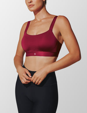 Kinetic Adjustable Sports Bra, Ruby - Thirdlove - Polyester/Spandex,modelFFF