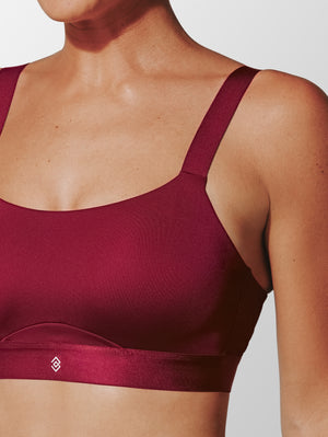 Kinetic Adjustable Sports Bra, Ruby - Thirdlove - Polyester/Spandex,modelFFF