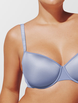 24/7® Classic T-Shirt Bra, Winter Violet - Thirdlove - Nylon/Spandex,modelH