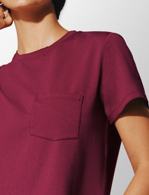 WonderKnit™ Pajama Set - Ruby - Nylon/spandex; polyester -Thirdlove