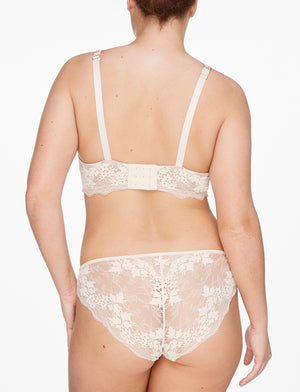 Buy White Recycled Lace Full Cup Comfort Bra 42D, Bras
