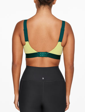 High End Lycra V Back Active T Shirt Bras For Yoga, Running, And