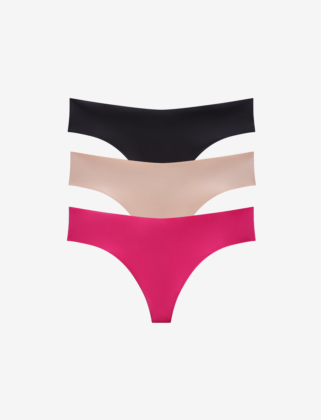 Zero Edge™ No-Show Thong - 3 Pack